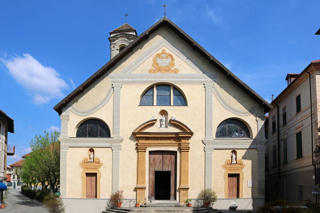 Restauro Basilica nell’entroterra ligure